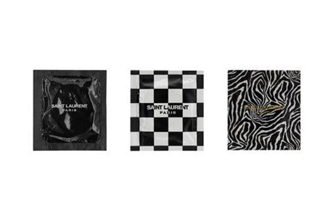 saint laurent condoms|Saint Laurent Unveils Bougie €2 EUR Condoms 